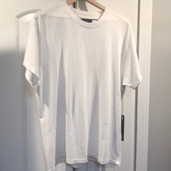 SOLD at 2ndSt!  My personal Amiri signature Shotgun Tee - Picture 2 of 4